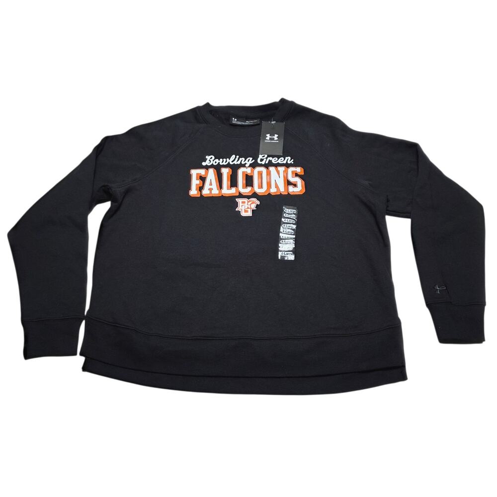Under Armour Bowling Green Falcon Women's Loose Sweatshirt Size XL NCAA NWT